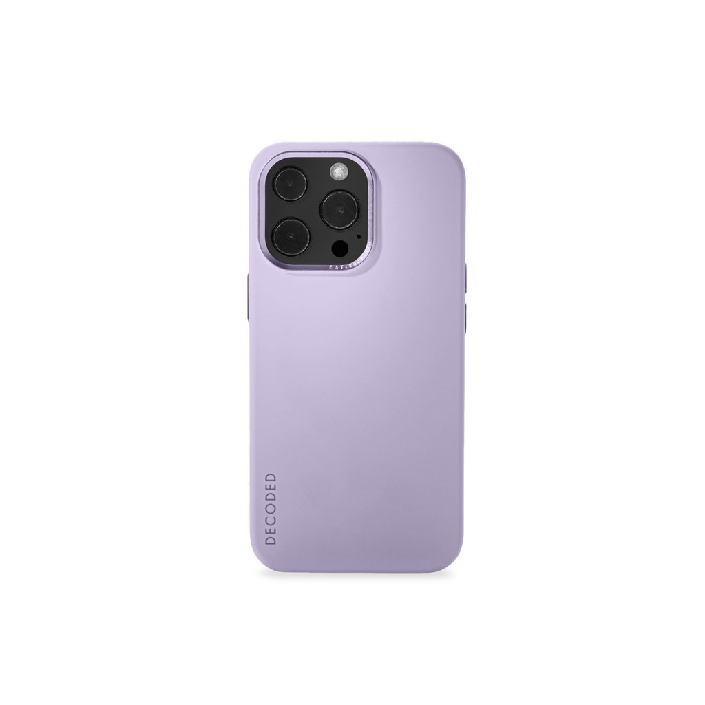Decoded Silicone Backcover with MagSafe for iPhone 14 Pro - Lavender
