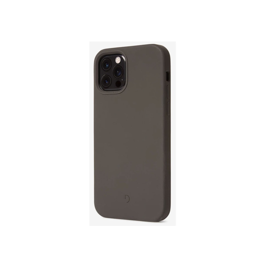 Decoded Silicone Backcover with MagSafe for iPhone 14 Plus - Charcoal