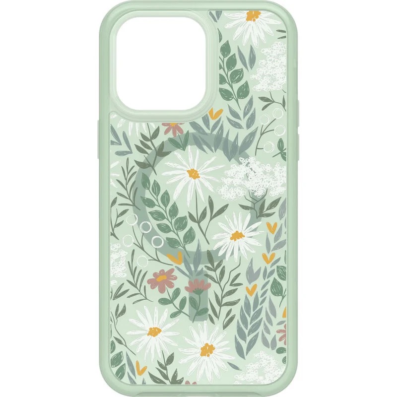 Otterbox Symmetry+ Case with MagSafe for iPhone 14 Pro Max - Sage Flower