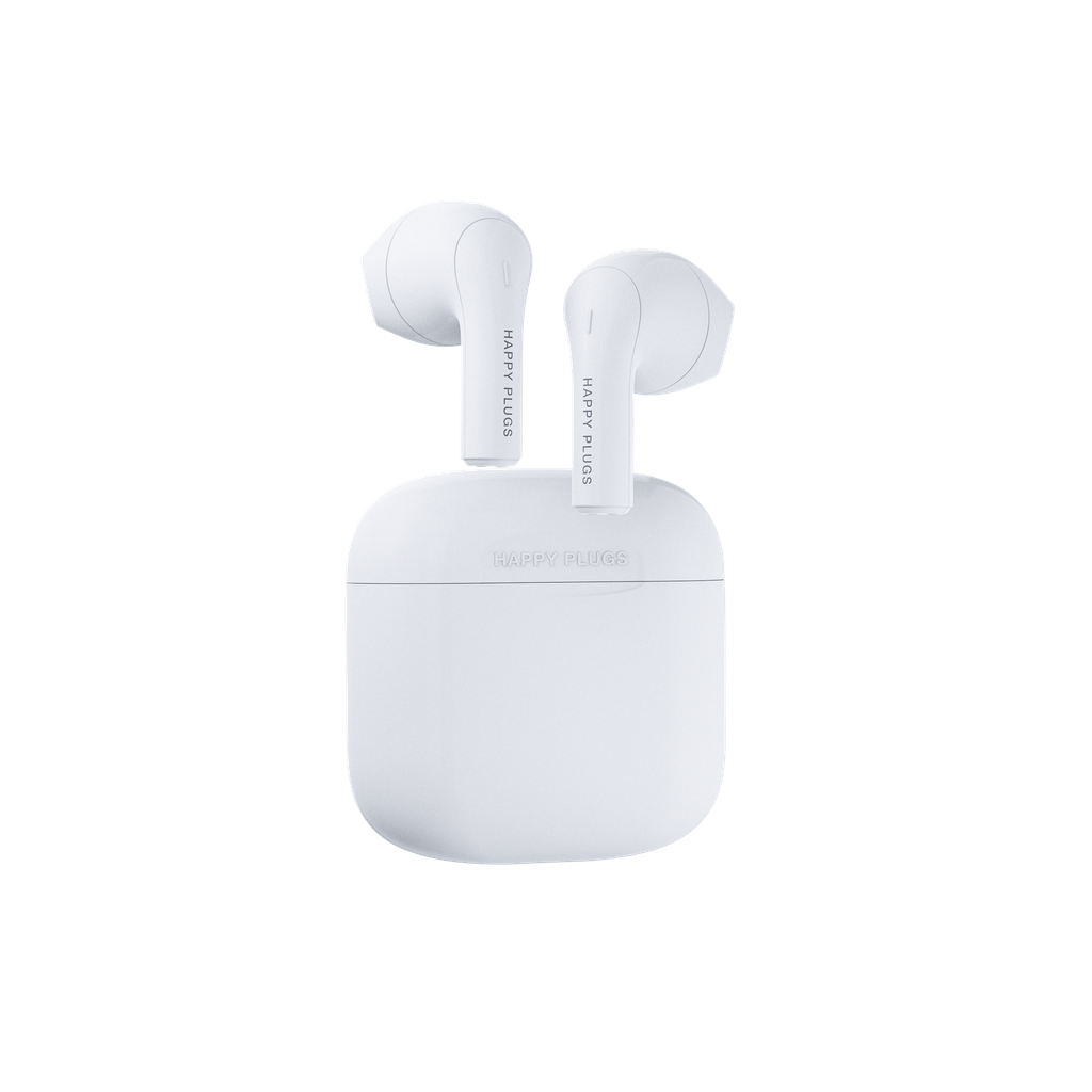 Happy Plugs Joy Wireless Earbuds - White