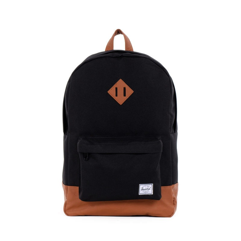 Herschel Supply Heritage Backpack - Black/Saddle Brown