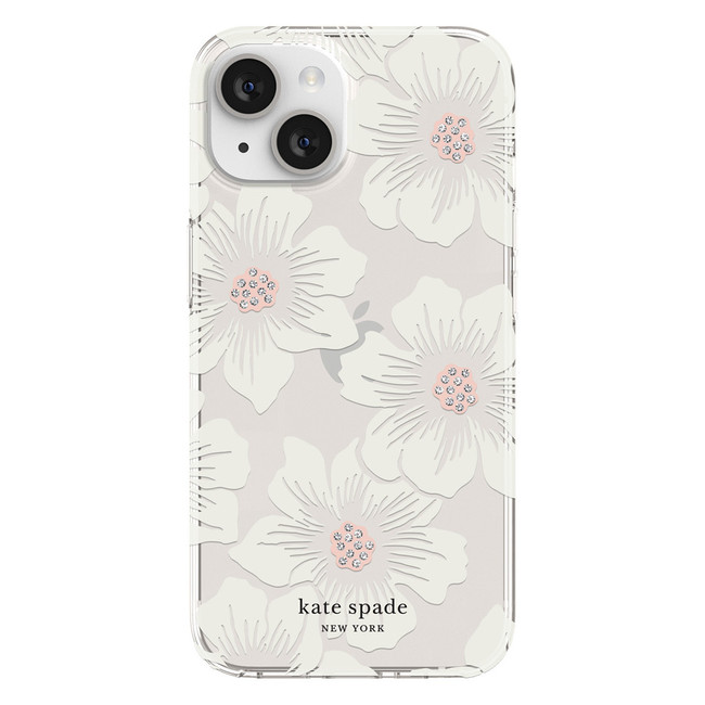 kate spade Protective Hardshell Case for iPhone 14 - Hollyhock Floral