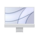 iMac (4.5K Retina, 24-inch, 2021): M1 chip with 8-core CPU, 8-core GPU (8GB Unified, 256GB SSD, Silver) - Open Box