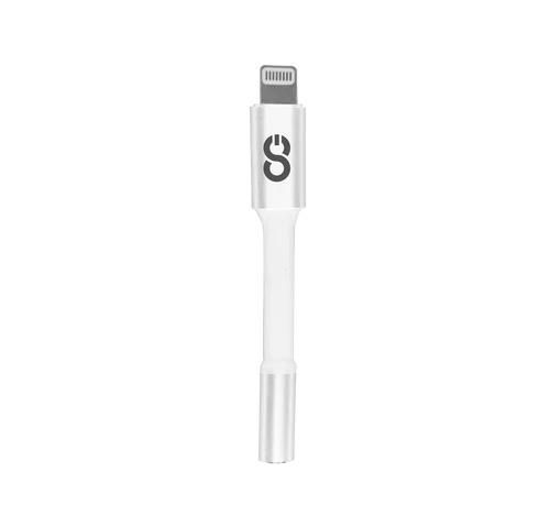 LOGiiX Lightning to Aux 3.5mm Adapter - White