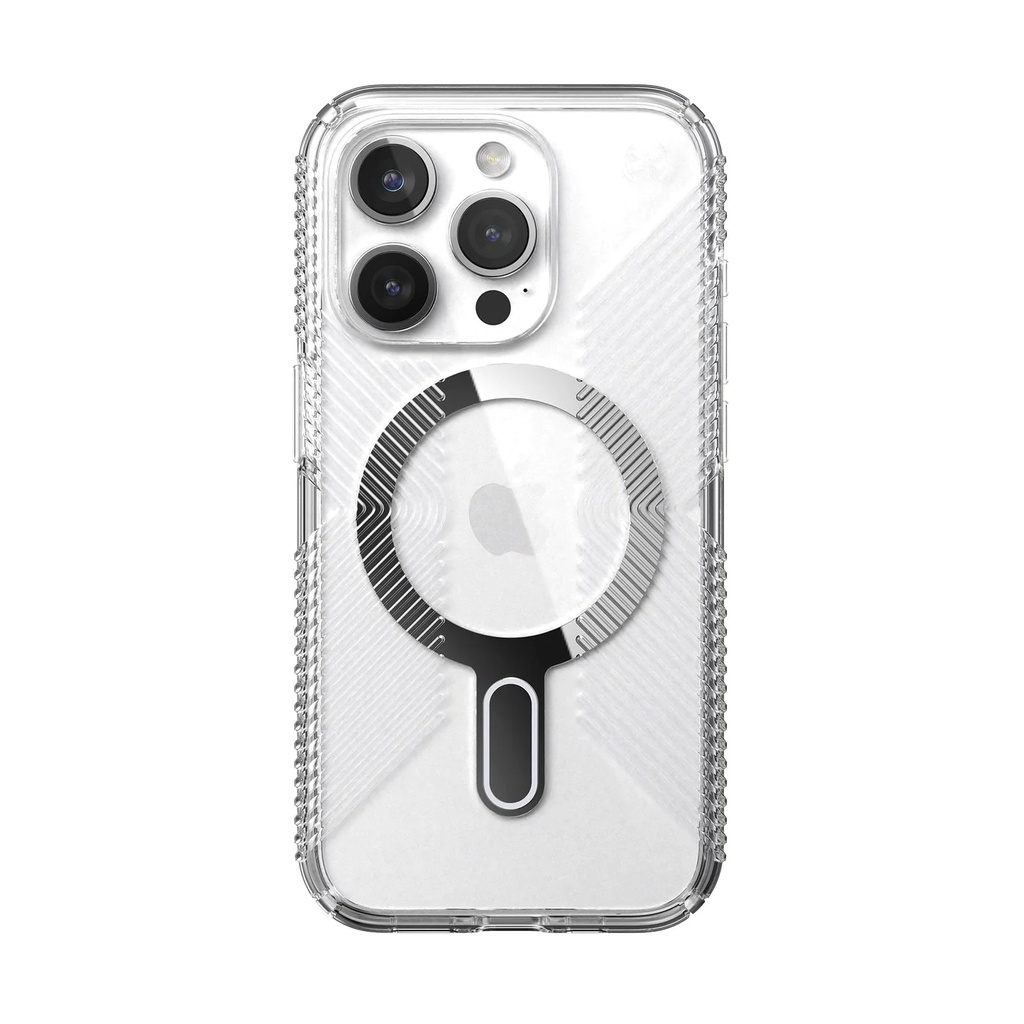 Speck Presidio2 Grip Case with MagSafe/Click Lock for iPhone 15 Pro - Clear