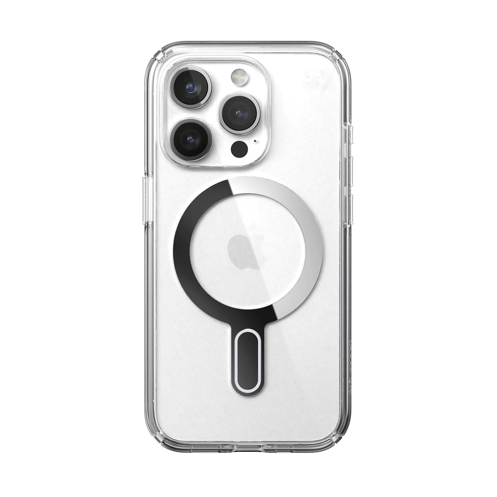 Speck Presidio Perfect Clear Case with MagSafe/Click Lock for iPhone 15 Pro - Clear