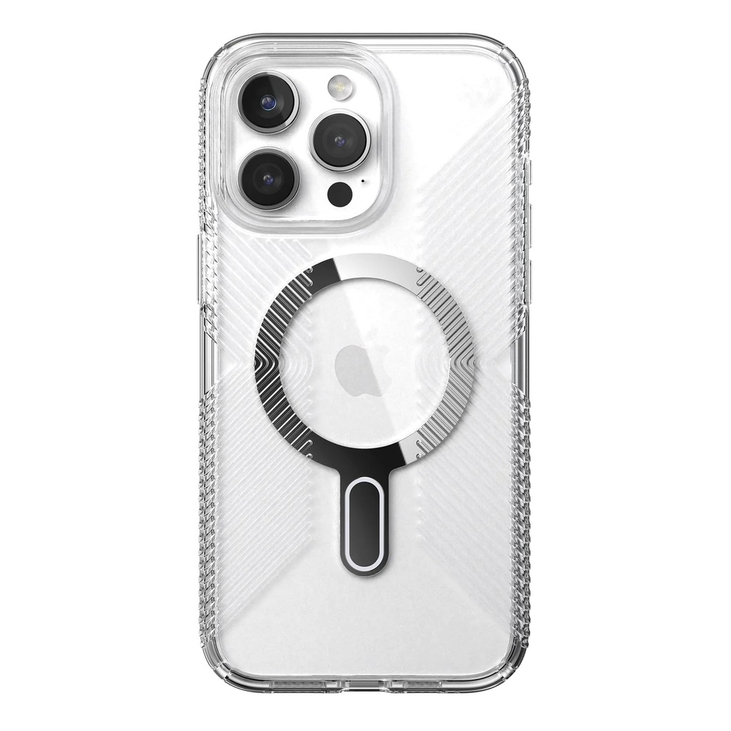 Speck Presidio2 Grip Case with MagSafe/Click Lock iPhone 15 Pro Max - Clear