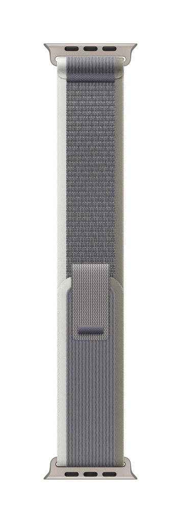 Apple42mm/44mm/45mm/46mm/49mm Green/Gray Trail Loop - S/M