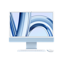 Apple 24-inch iMac with Retina 4.5K display: Apple M3 chip with 8‑core CPU and 10‑core GPU, 8GB RAM 256GB SSD - Blue (Demo)