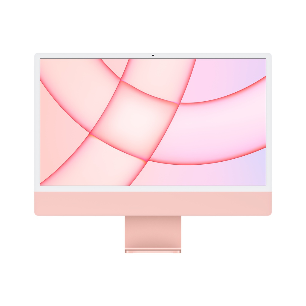 iMac (4.5K Retina, 24-inch, 2021): M1 chip with 8-core CPU and 7-core, 8GB Unified, 256GB, Pink - (Open Box)