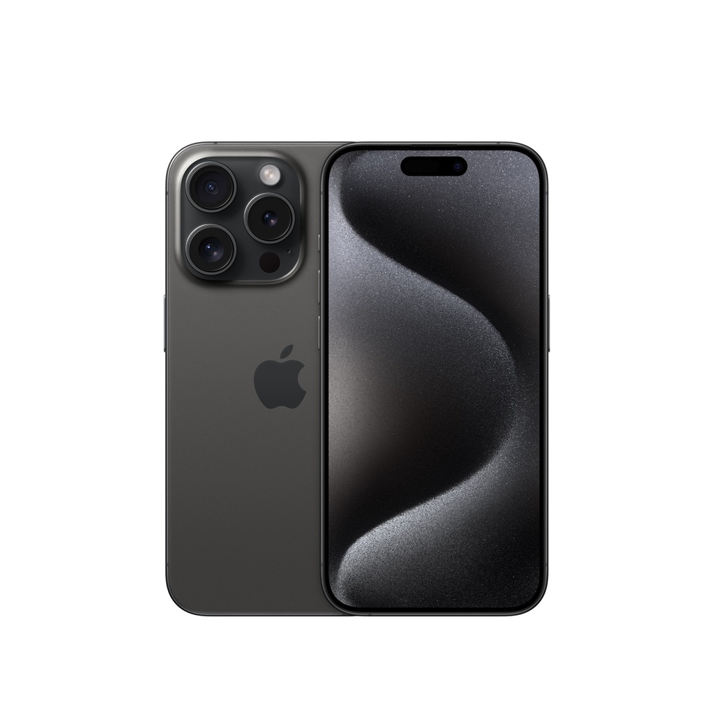 Apple iPhone 15 Pro (Black Titanium, 256GB) - Open Box