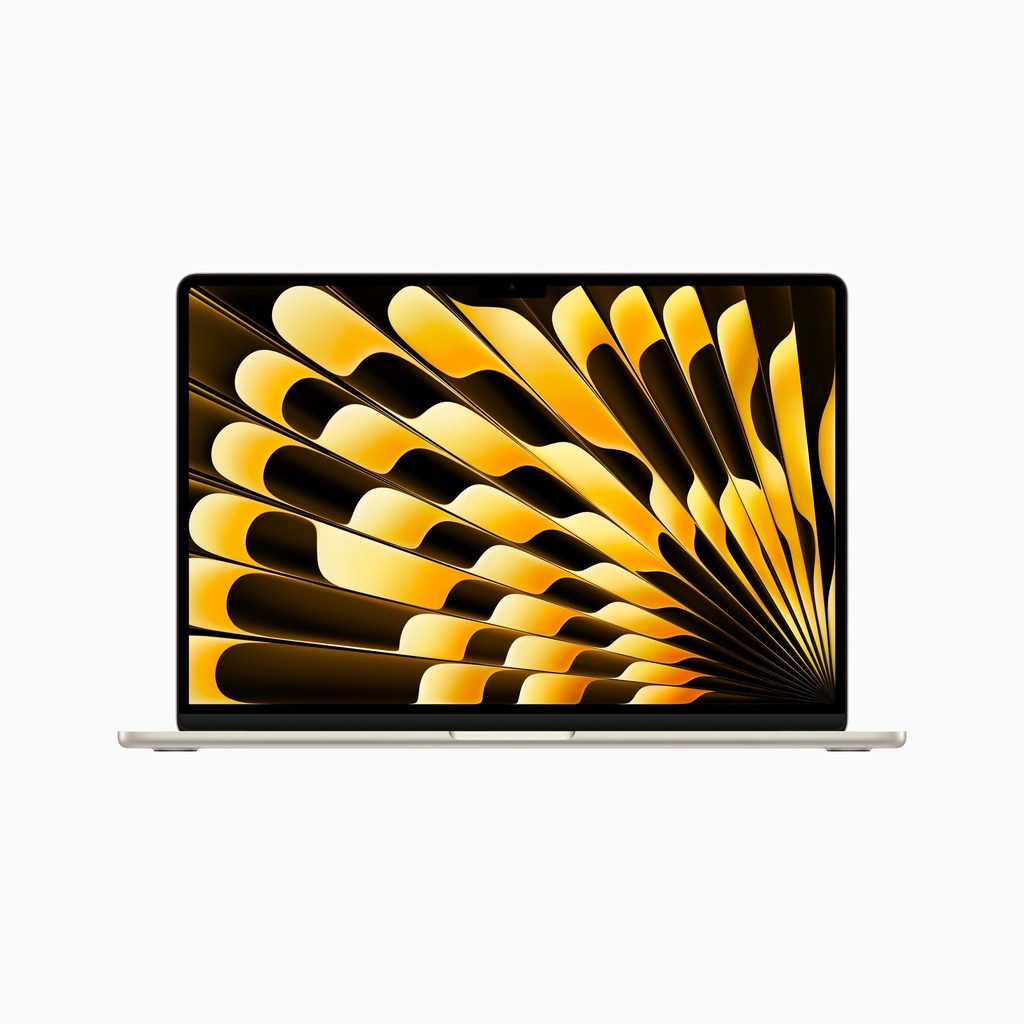 15-inch MacBook Air: Apple M3 chip with 8-core CPU and 10-core GPU, 8GB, 256GB SSD - Starlight (Demo)