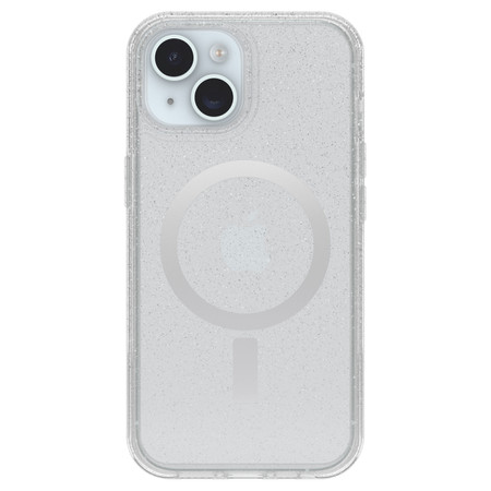 Otterbox Symmetry+ Case with MagSafe for iPhone 15/14/13 - Clear/Glitter (Stardust)