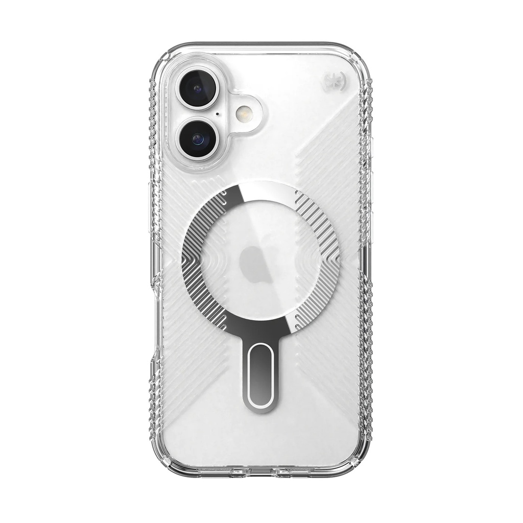 Speck Case with ClickLock/MagSafe for iPhone 16 - Grip Clear