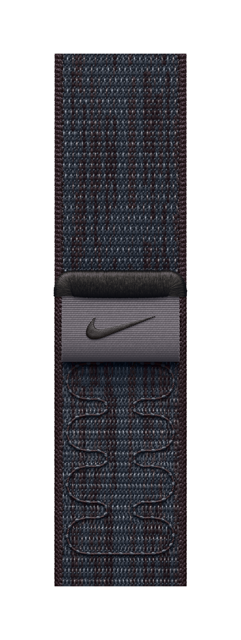 Apple 44mm/45mm/46mm/49mm Black/Blue Nike Sport Loop