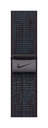 Apple 42mm/44mm/45mm/46mm/49mm Black/Blue Nike Sport Loop
