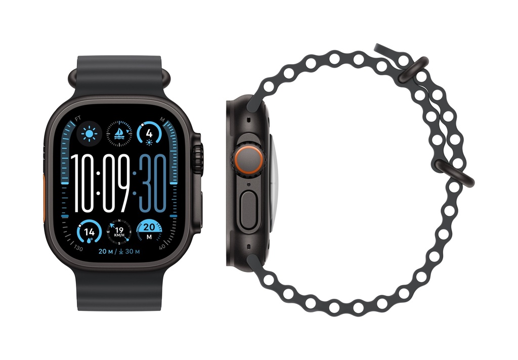 Apple Watch Ultra 2 GPS + Cellular 49mm Black Titanium Case with Black Ocean Band (Demo)