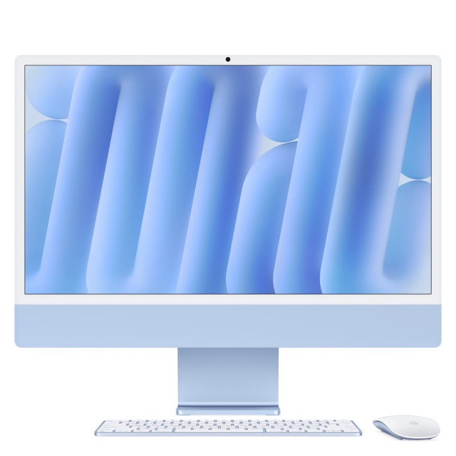 Apple 24-inch iMac with Retina 4.5K display: Apple M4 chip with 8‑core CPU and 8‑core GPU