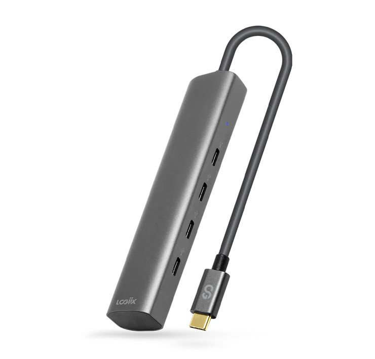 LOGiiX USB-C to Multiport Slim Hub 4x USB-C