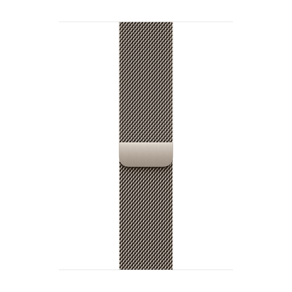Apple 38mm/40mm/41mm/42mm Natural Milanese Loop