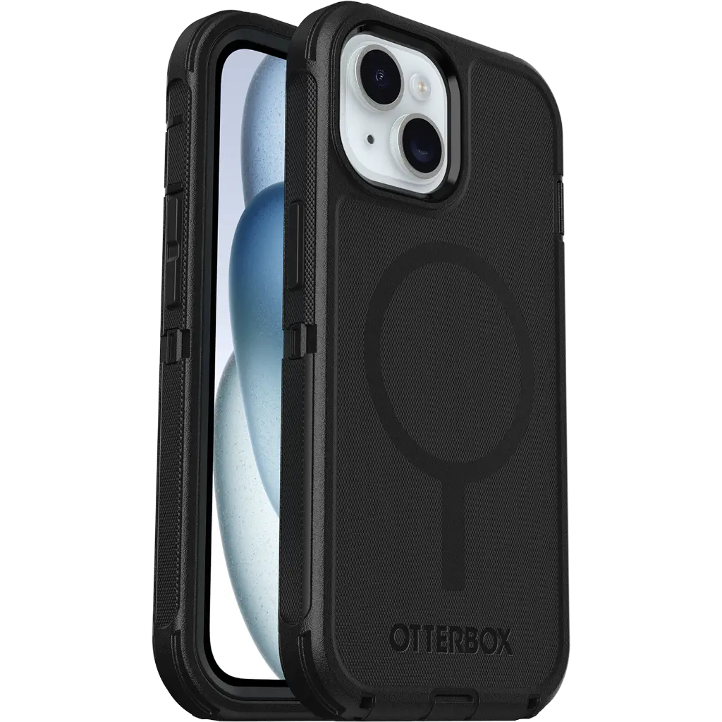 Otterbox Defender Case for iPhone 16e/15/14/13 - Black 