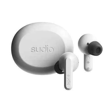 Sudio A3 Pro Wireless Earbuds - Fog White