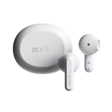 Sudio A3 Wireless Earbuds - Bright White