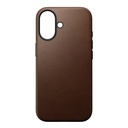 Nomad Modern Leather Case with MagSafe for iPhone 17 - Brown