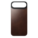 Nomad Modern Magnetic Leather Bacover for iPhone Air - Brown