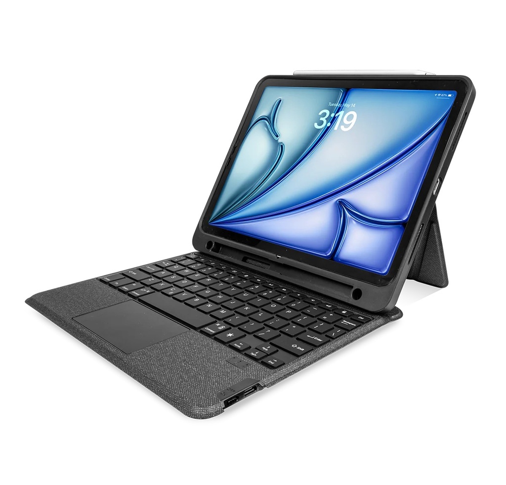 Logiix Keyboard Case for iPad Air M3-M1 / 10th Gen - Black