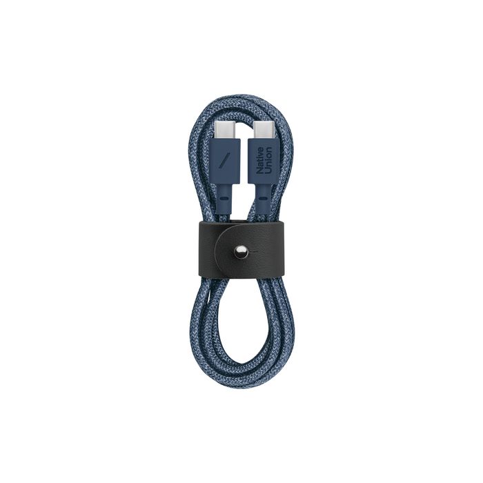 Native Union Belt USB-C to USB-C Cable - Navy 1.2M