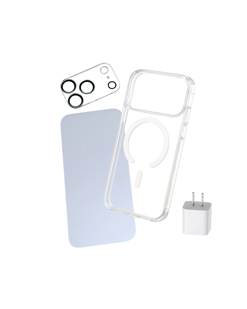jump+ Essentials bundle with MagSafe for iPhone 17 Pro Max - Clear