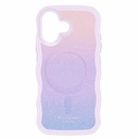 kate spade new york Wavy Protective Hardshell with MagSafe for iPhone 17 - Opal Iridescent