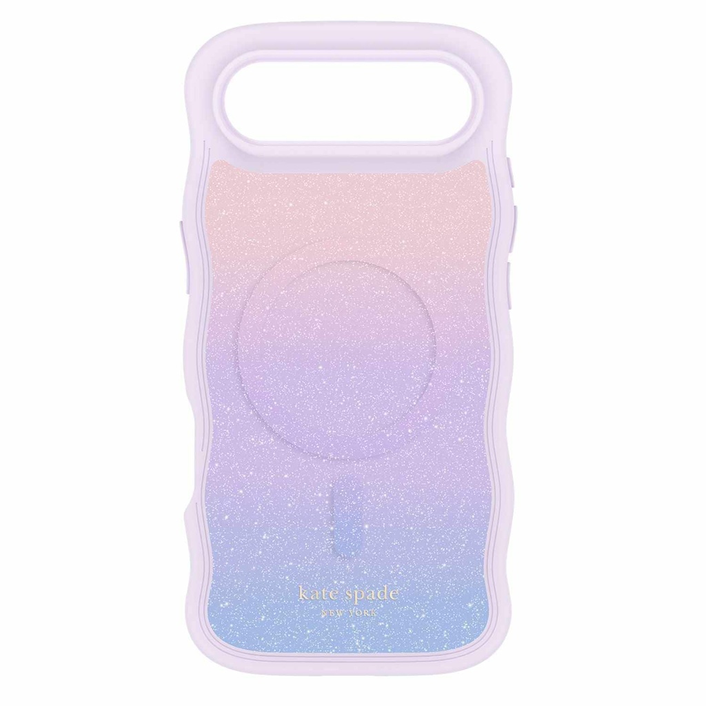 kate spade new york Wavy Protective Hardshell with MagSafe for iPhone Air - Opal Iridescent