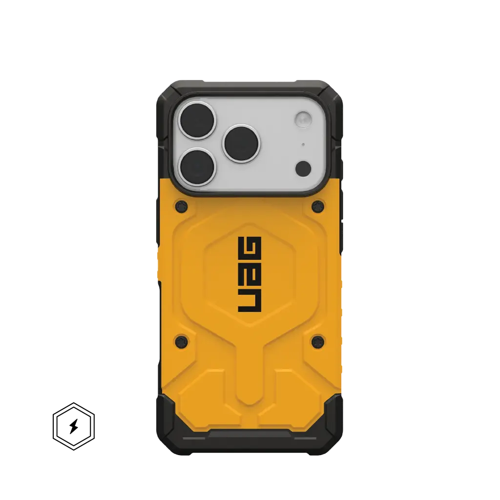 UAG Pathfinder Case with MagSafe for iPhone 17 Pro - Heritage Yellow