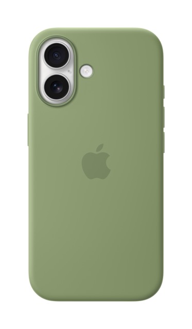 iPhone 17 Silicone Case with MagSafe - Light Moss