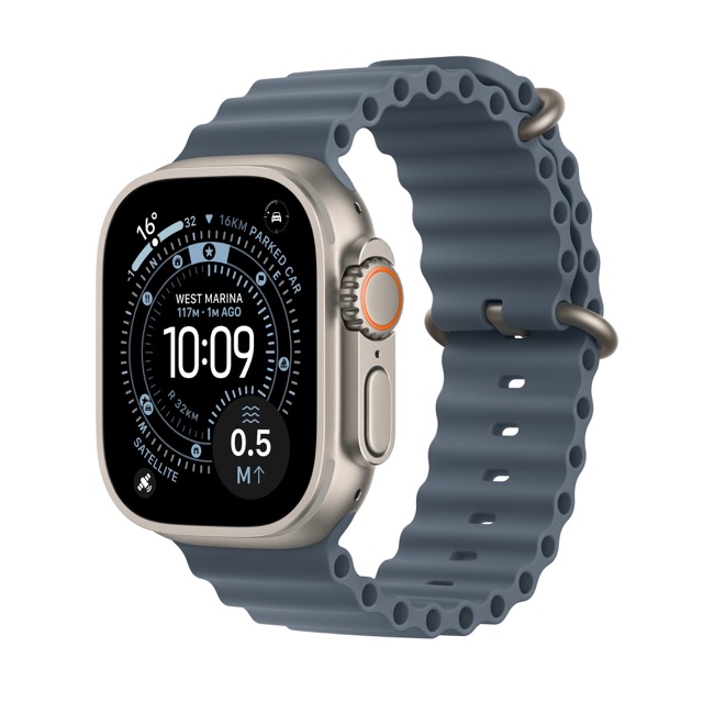 Apple Watch Ultra 3 GPS + Cellular Natural Titanium Case