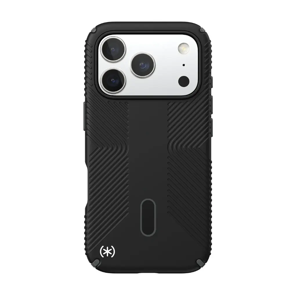 Speck Presidio 2 GRIP Case with ClickLock/MagSafe for iPhone 17 Pro - Black