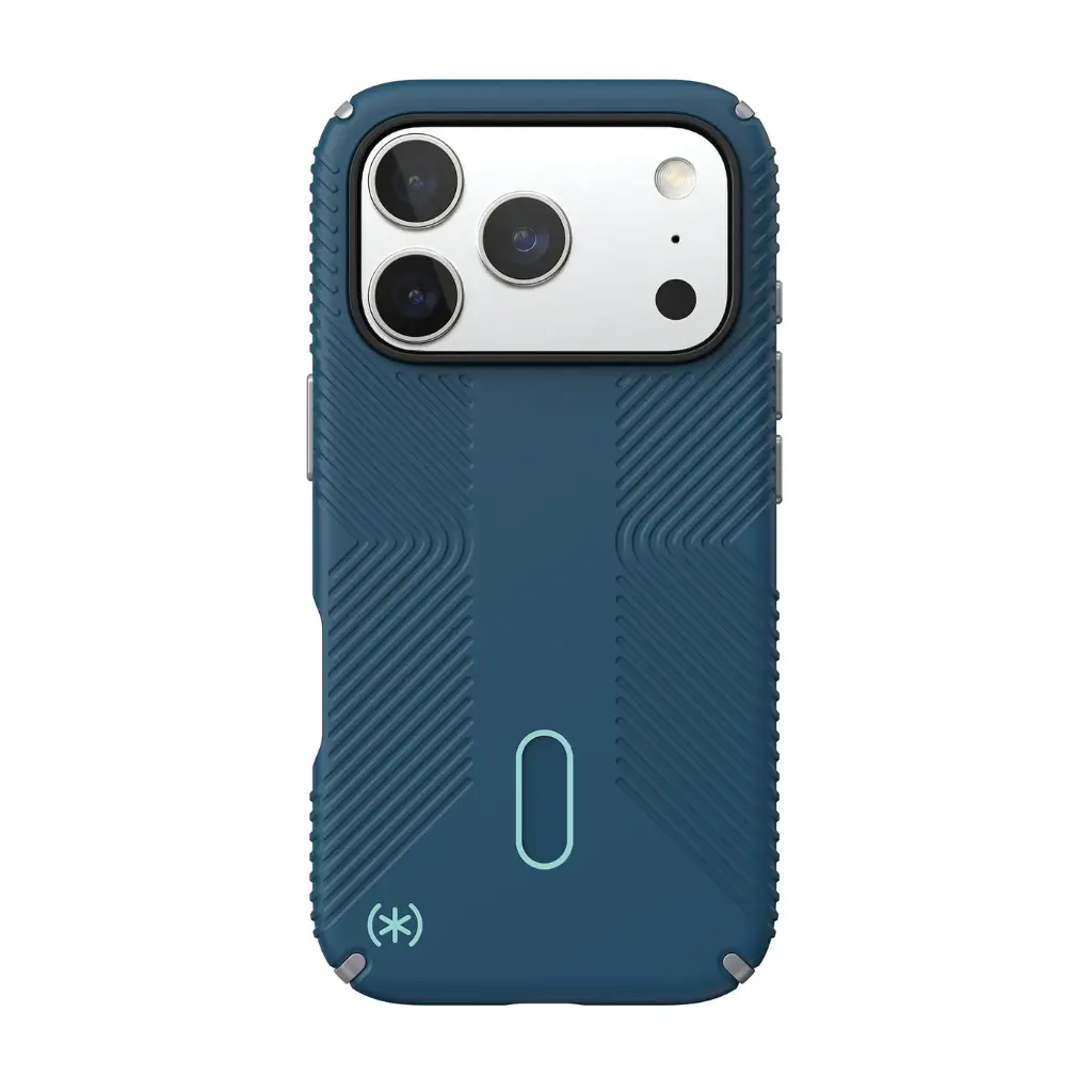 Speck Presidio 2 GRIP Case with ClickLock/MagSafe for iPhone 17 Pro - Blue