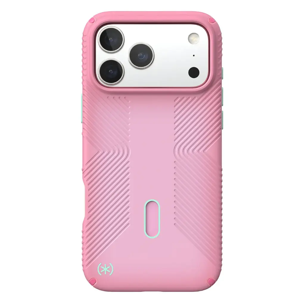 Speck Lux GRIP Case with ClickLock/MagSafe for iPhone 17 Pro Max - Pink Lux