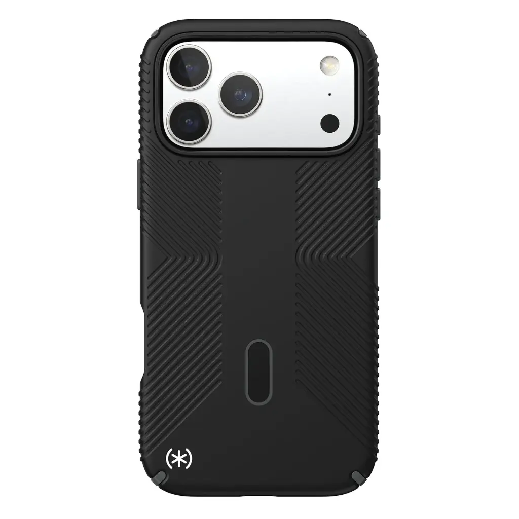 Speck Presidio 2 GRIP Case with ClickLock/MagSafe for iPhone 17 Pro Max - Black