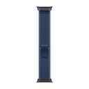49mm Blue/Bright Blue Trail Loop - M/L - Black Titanium Finish