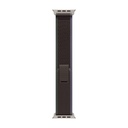 49mm Blue/Black Trail Loop - S/M - Natural Titanium Finish