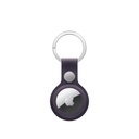 AirTag FineWovern Key Ring - Midnight Purple