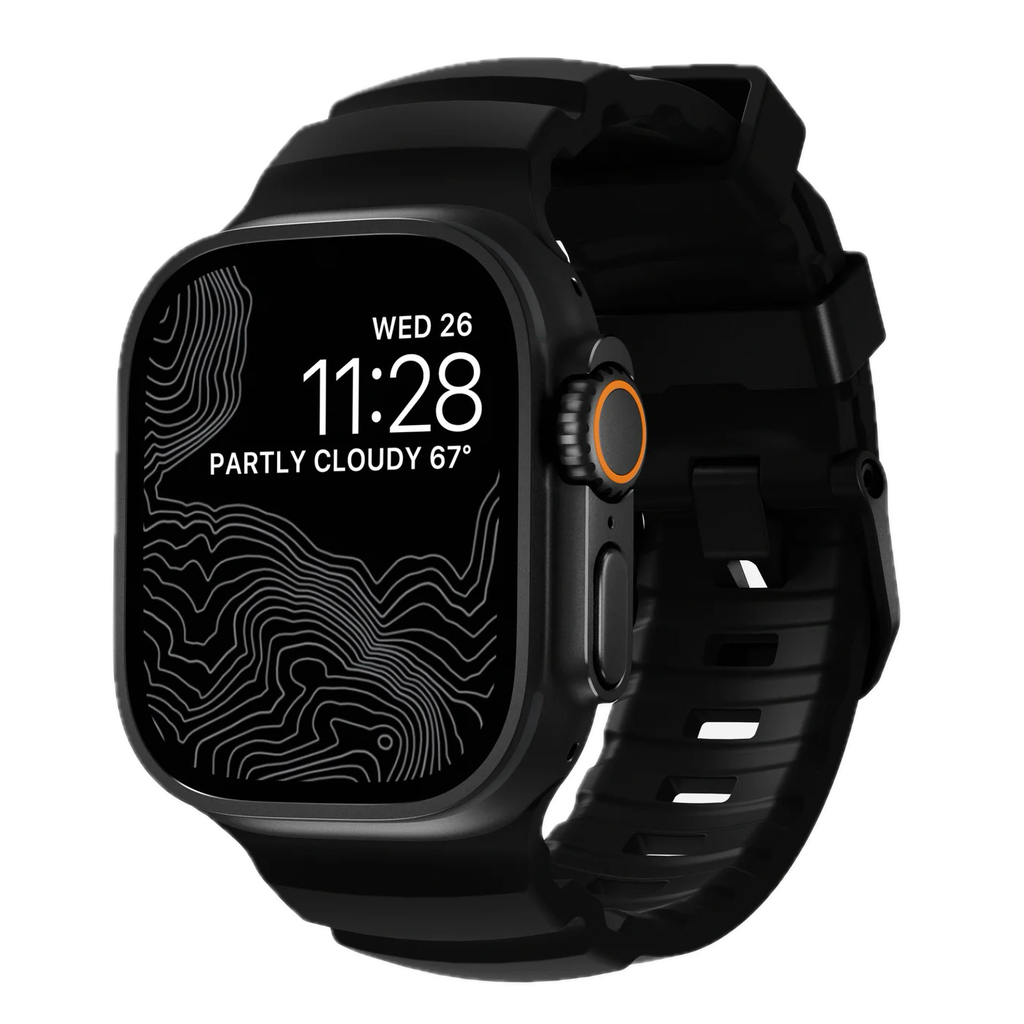 Nomad Rocky Point Band for Apple Watch 44mm/45mm/46mm/49mm - Black