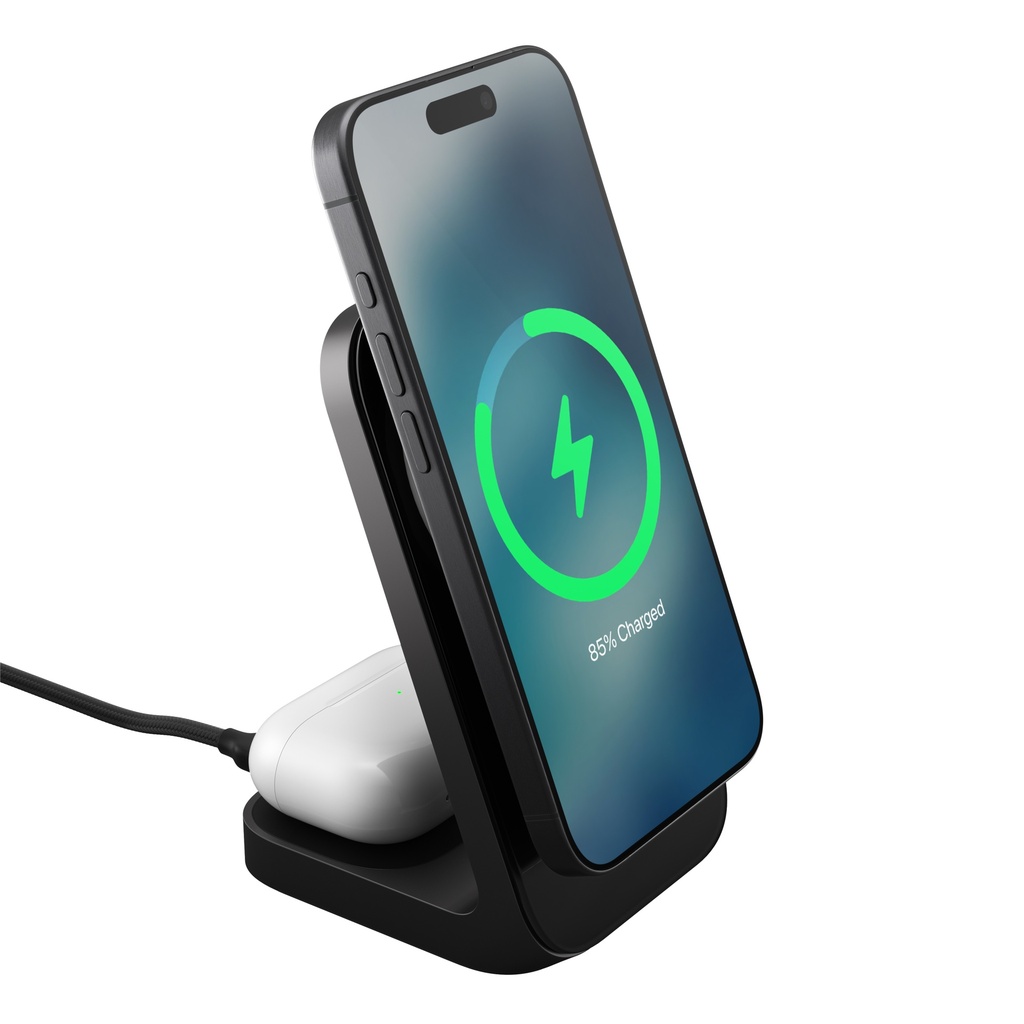 Nomad Stand One - Carbide | Qi2.2 | 4th Gen - 2-in-1