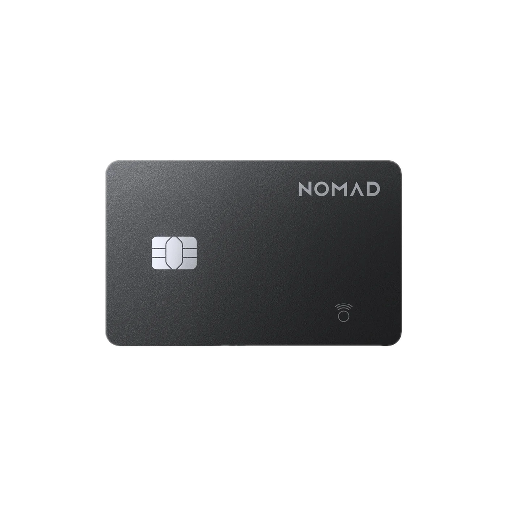 Nomad Tracking Card Pro - Find My | Black