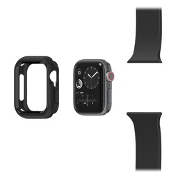 [77-63619] Otterbox Exo Edge Case for Apple Watch Series 4/5/6/SE 40mm - Black