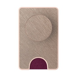 [801940] PopSockets PopWallet+ - Saffiano Rose Gold