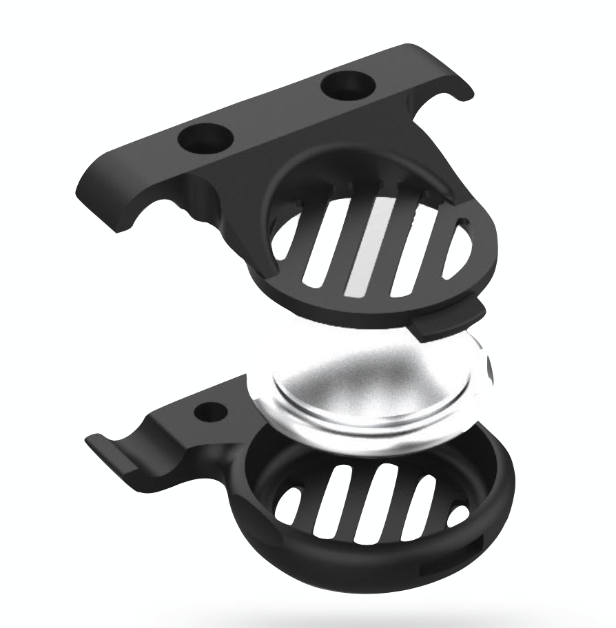 LAUT Bike Saddle Mount for Apple AirTag Black JumpPlus